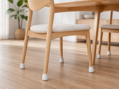 Silicone Chair Leg Covers (Pack of 4) | Anti-Scratch & Noise Protection Caps